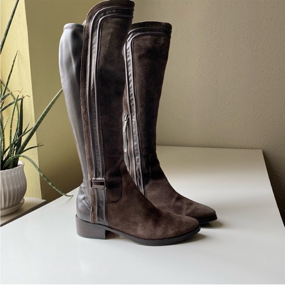 Donald J Pliner Nima Suede leather over the Knee Boots size 7